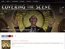 Tablet Screenshot of coveringthescene.com